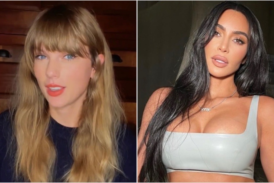 Kim Kardashian (r.) has reportedly refused to make amends to Taylor Swift for leaking a 2016 phone call.