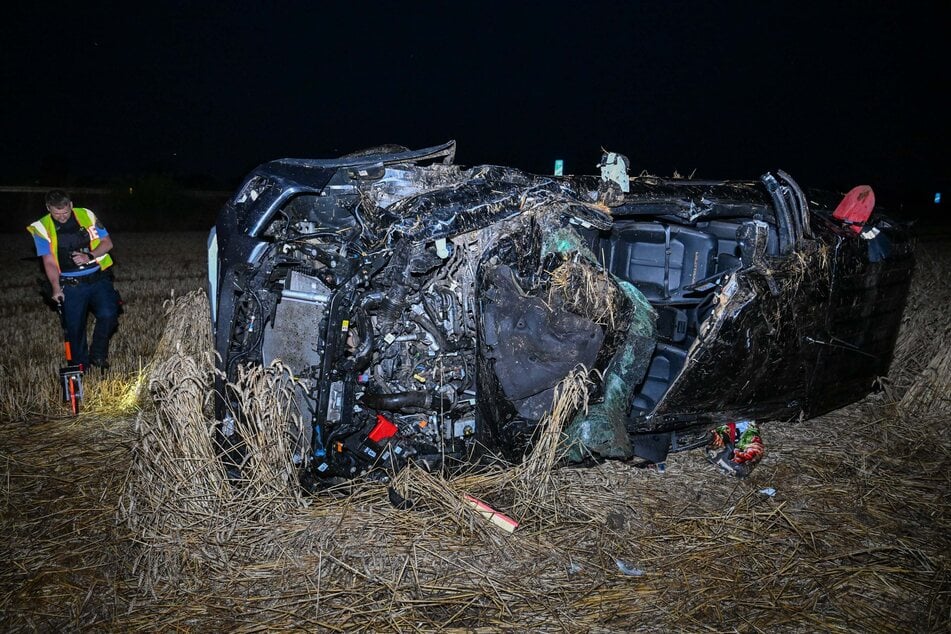 Der Ford Ranger wurde komplett zerstört.