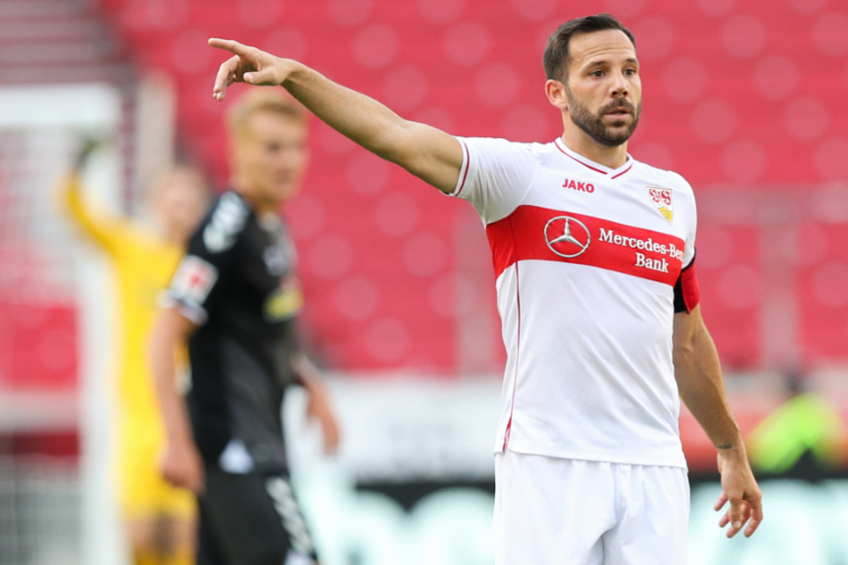 Der Kapitän der Schwaben, Gonzalo Castro (33), blickt zurück.