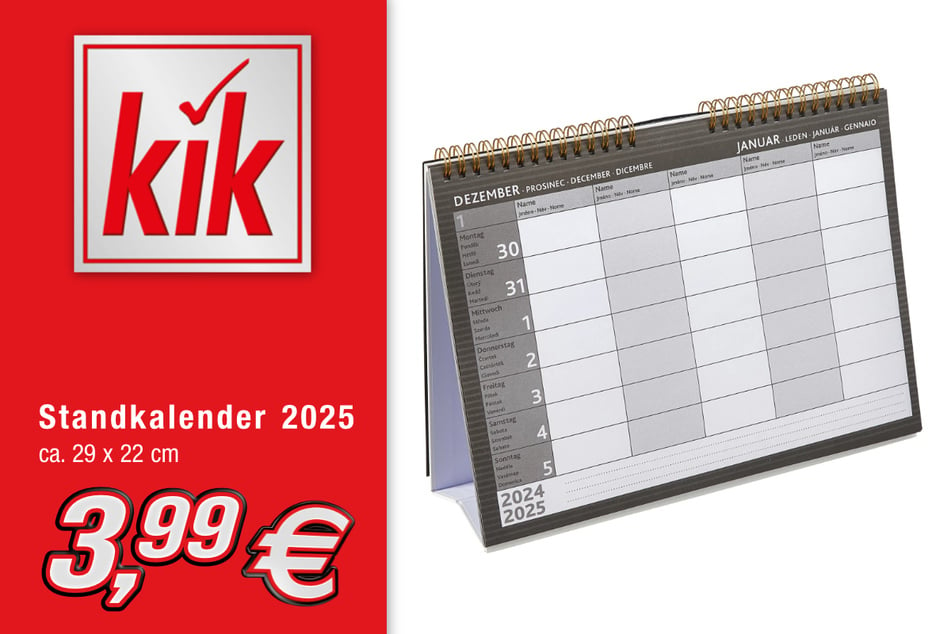 Standkalender 2025