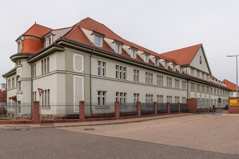 In der Wettiner Kaserne in Frankenberg arbeiten mehr als 800 Soldaten und zivile Mitarbeiter.