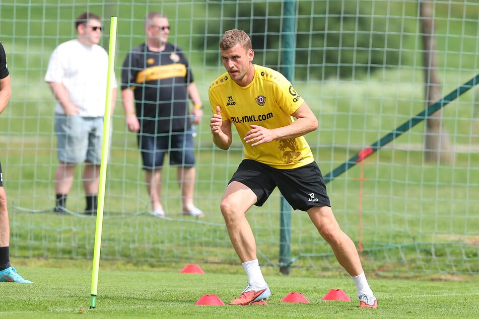 Im Trainingslager hängt sich Christoph Daferner auch für mehr Einsatzzeit rein. Weg wollte er aber trotzdem nicht.