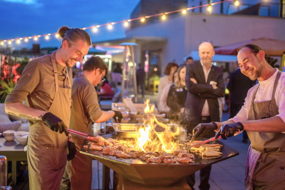 In dieses Dresdner Restaurant in der HafenCity wollen gerade alle