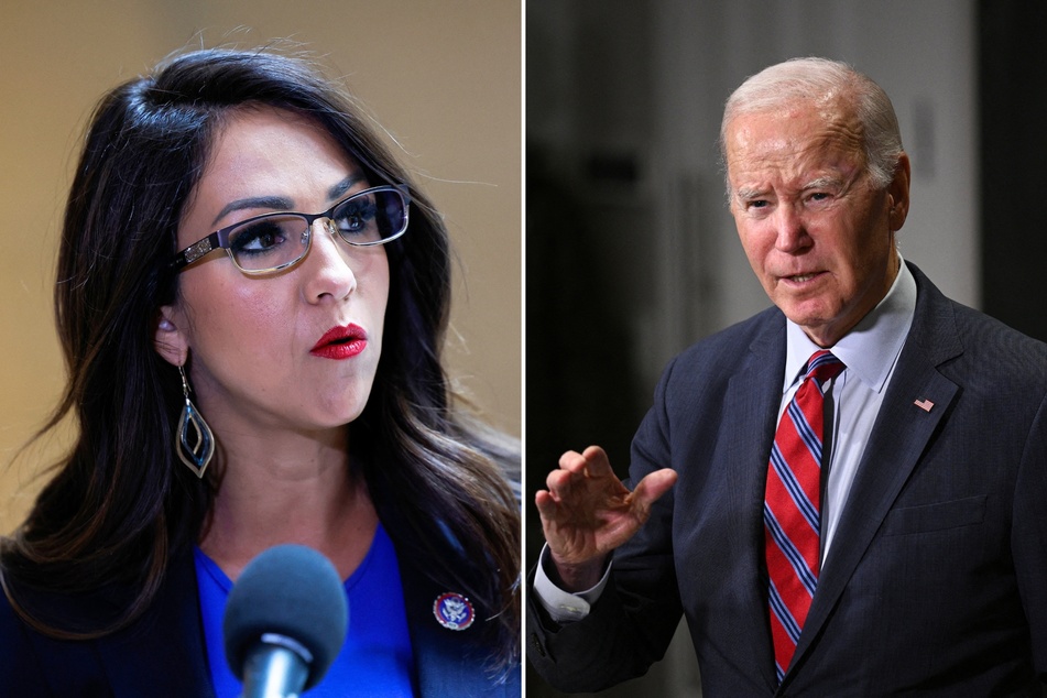 During a trip to Colorado, President Joe Biden spoke at an event where he criticized Republicans – particularly state Representative Lauren Boebert.