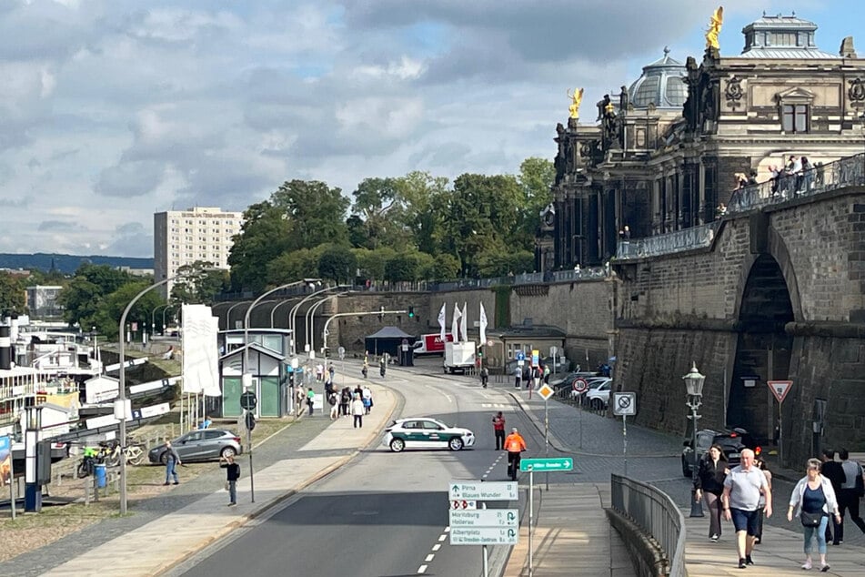 Das Terrassenufer bleibt am heutigen Freitag bis circa 23 Uhr gesperrt.