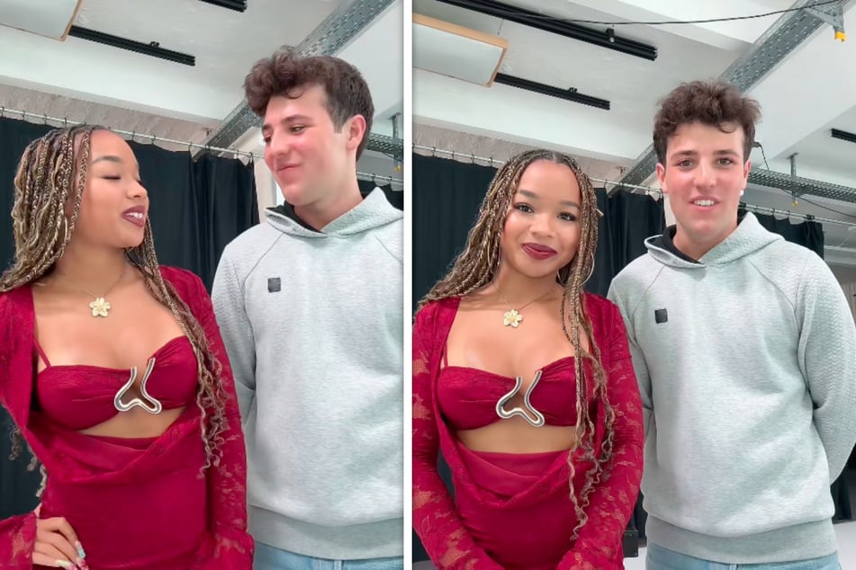 In Deutschland kam es nach monatelanger Funkstille zu einem Wiedersehen von Samuela (19) und Paul (20).