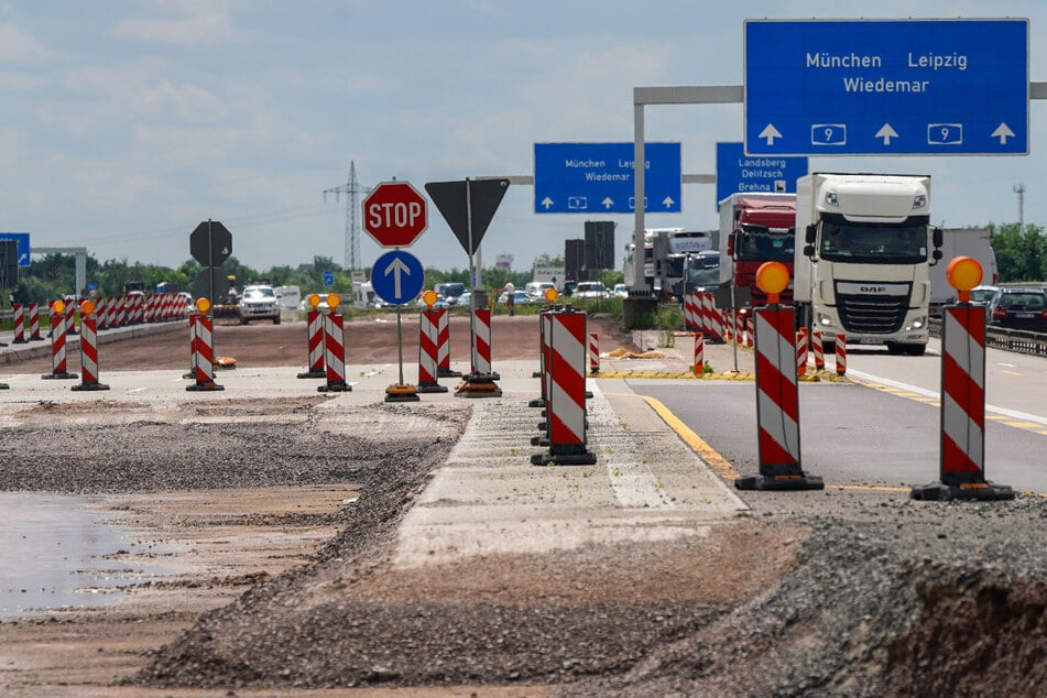 Auf der A9 wird es in den kommenden Monaten zahlreiche Baustellen geben. (Archivbild)