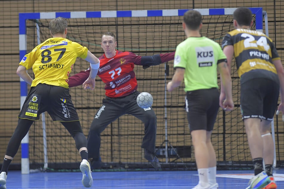 Mann des Abends: Robin Cantegrel (31, M.) hielt 14 Bälle.