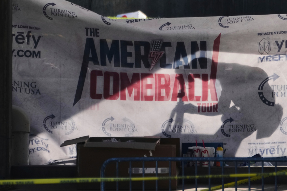 Der Tatort an der Universität. Das Event am Mittwoch war die erste Veranstaltung von Kirks "The American Comeback"-Tour.