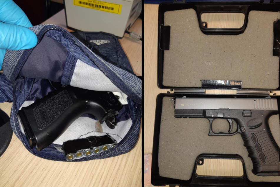Im Rücksack des 16-Jährigen wurden mehrere Schusswaffen gefunden. (Fotomontage)
