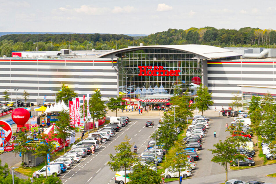Der zukünftige Arbeitsplatz: Möbel Höffner in Münster.