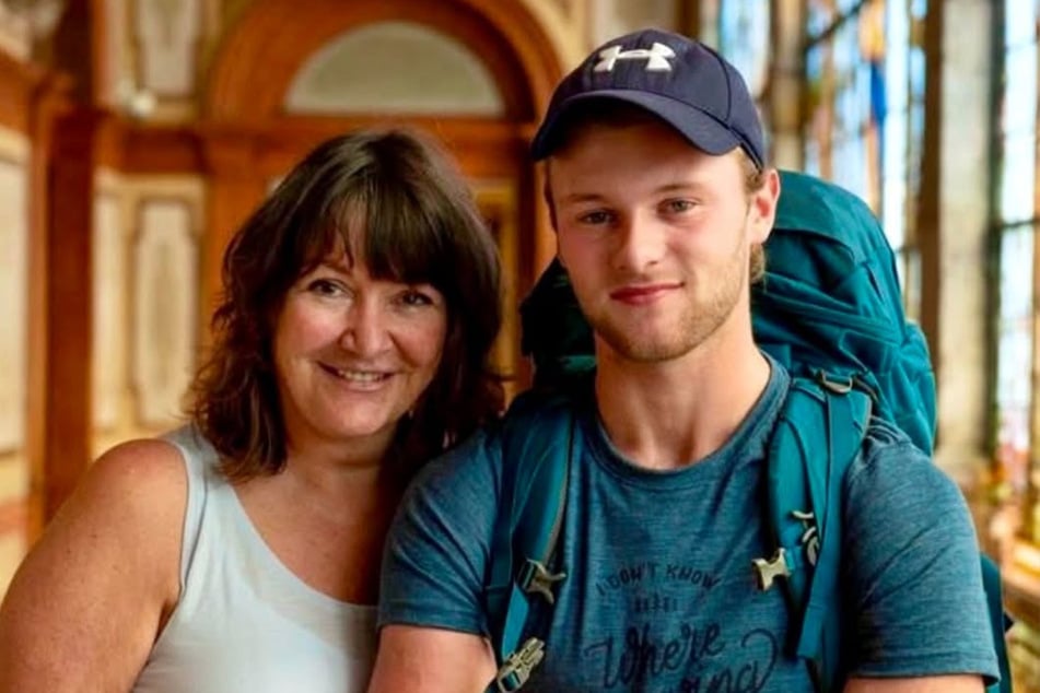 Sam Gardinger nahm gemeinsam mit seiner Mutter Jo an der Show teil.