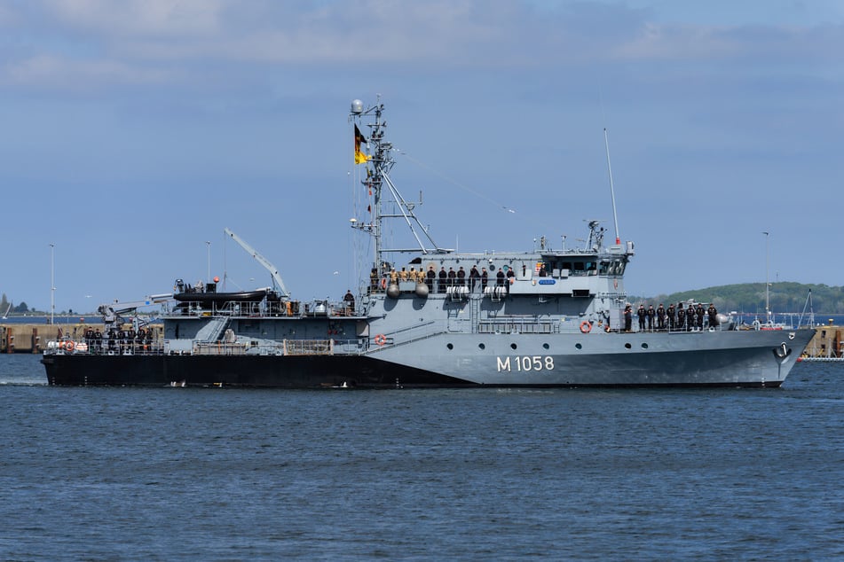 Im Falle eines möglichen Hormus-Einsatzes wird das Minenjagdboot "Fulda" entsendet. Außerdem sind weitere Beiträge geplant. (Archivbild)