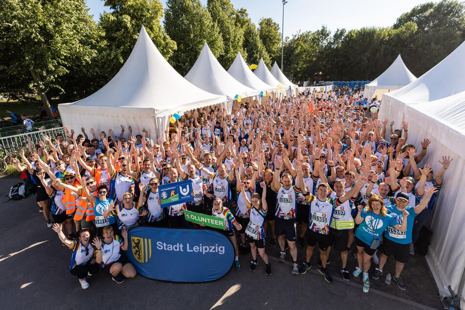 Um die 20.000 Menschen liefen am Mittwoch beim Firmenlauf mit.