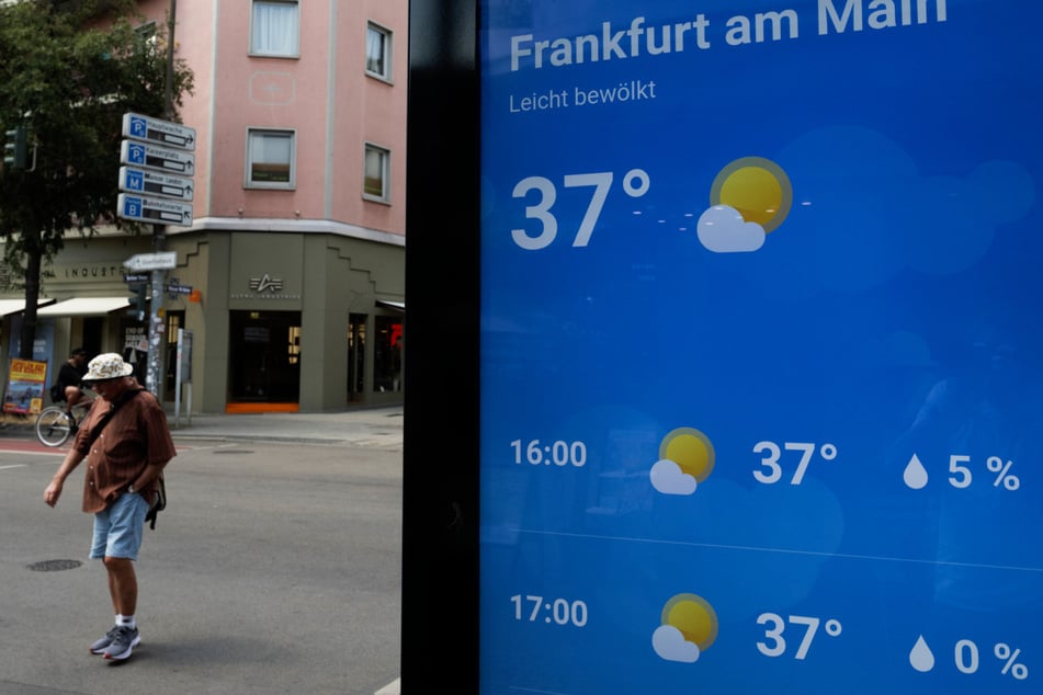 Mit bis zu 37 Grad wird der Mittwoch der bislang heißeste Tag der Woche.
