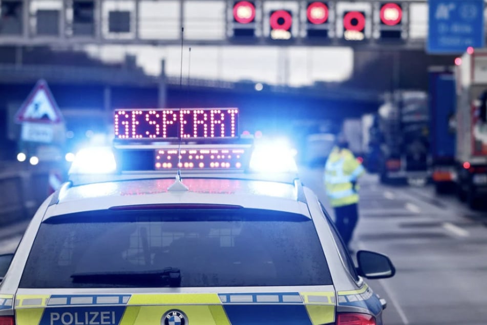 Die A9 bei Coswig musste kurzzeitig gesperrt werden. (Symbolbild)