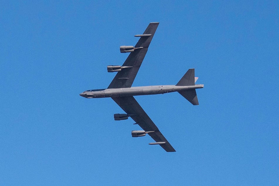 In its latest show of force, the US flew a pair of B-52 bombers along the coast of Venezuela on Thursday.