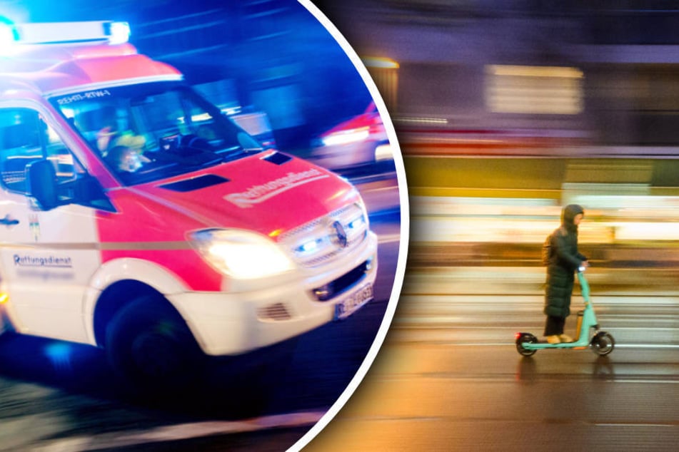 Fataler Unfall: E-Scooter-Fahrer (15) frontal von Auto erfasst - "Es besteht akute Lebensgefahr"
