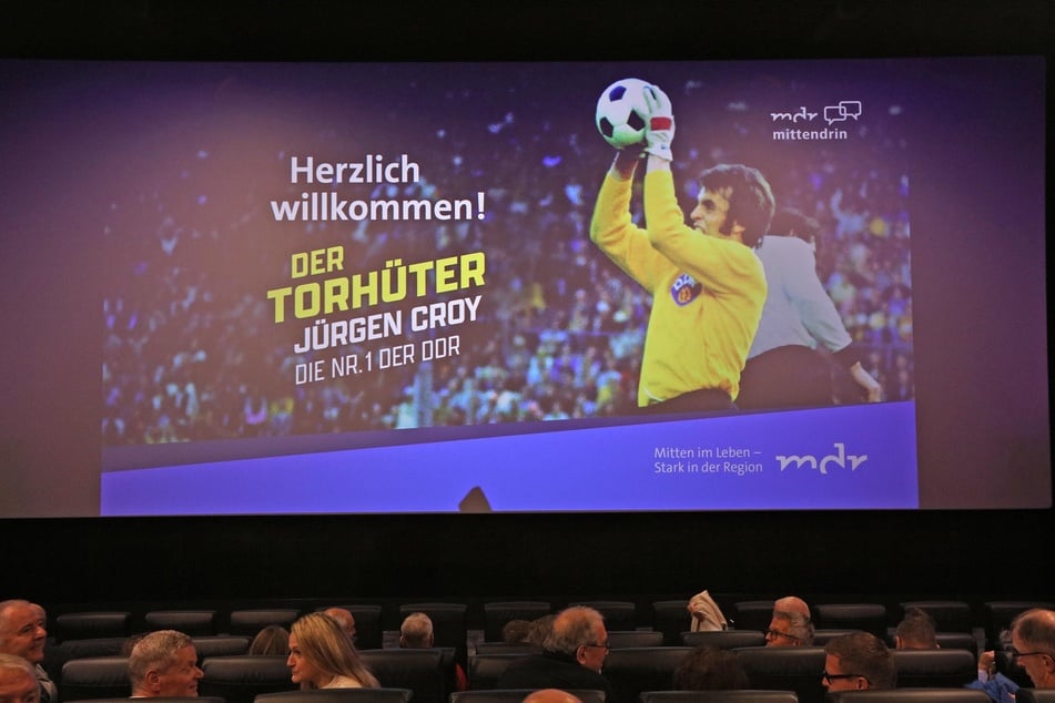 Im Filmpalast "Astoria" in Zwickau feierte die MDR-Doku über Jürgen Croy am Montag ihre Premiere.