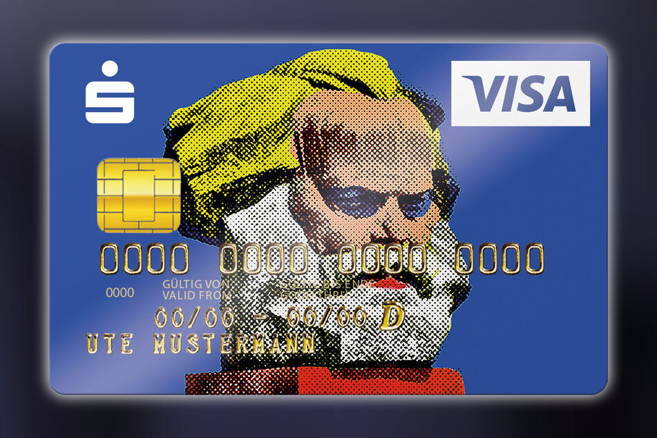 Sonderedition: Neues Kreditkarten-Motiv "Karl Marx" im Pop Art-Stil