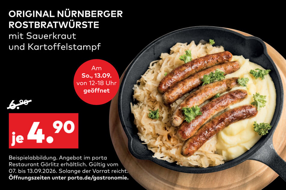 Wer bei den Nürnberger Rostbratwürsten sparen will, sollte diesen Coupon sichern.