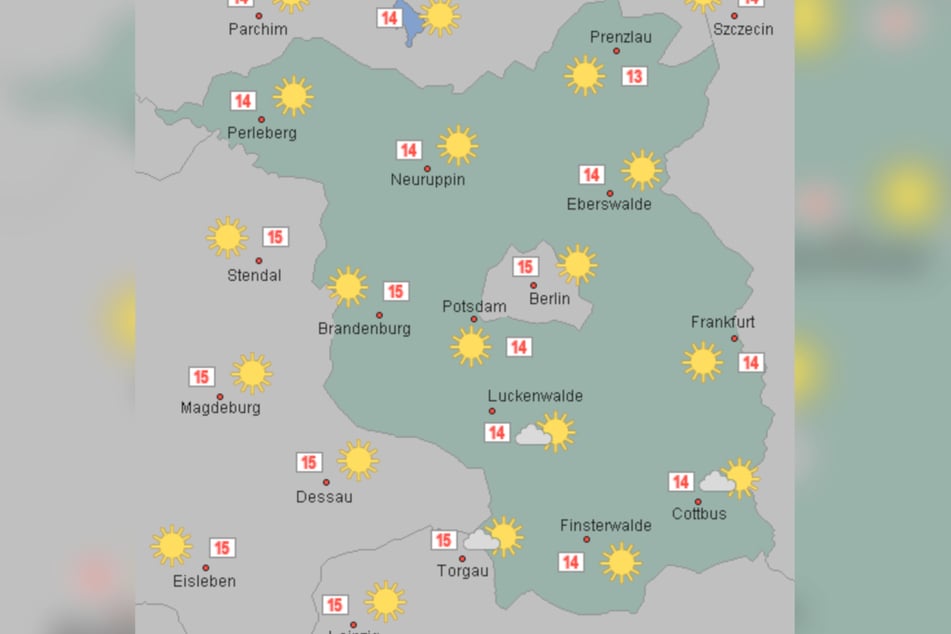 Am Samstag erwarten Berlin und Brandenburg sonnige Aussichten.