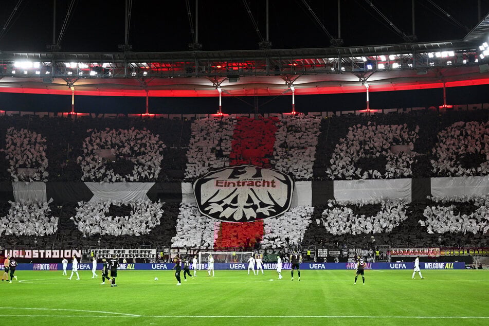 Im Deutsche Bank Park, dem früheren Waldstadion, kann die SGE auf Support ihrer Fans zählen. 
