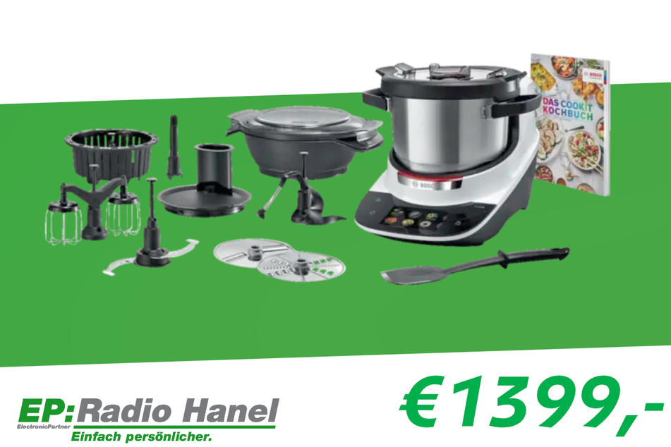 Bosch-Küchenmaschine für 1.399 Euro.