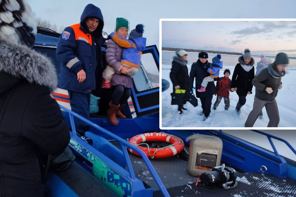 Keine Nahrung, kein Brennholz: Acht Kinder aus klirrend kalter Horror-Hütte in Sibirien gerettet