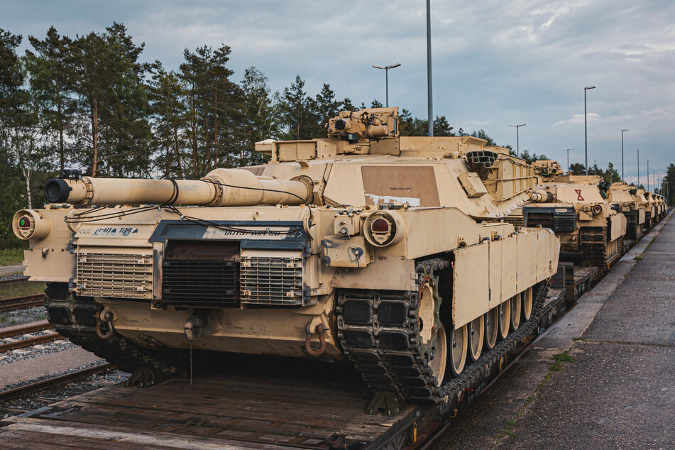 Die Ukraine bekommt US-Panzer vom Typ Abrams geliefert.
