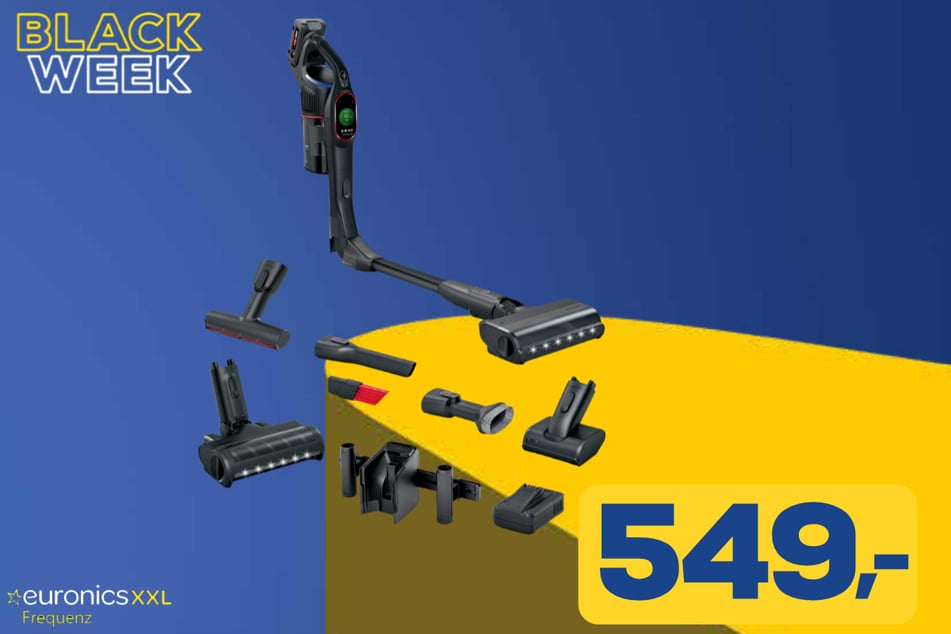 Bosch-Akkusauger BKS1051POW Unlimited
für 549 Euro.