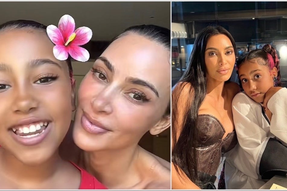 North West makes big reveal with mom Kim Kardashian on TikTok live