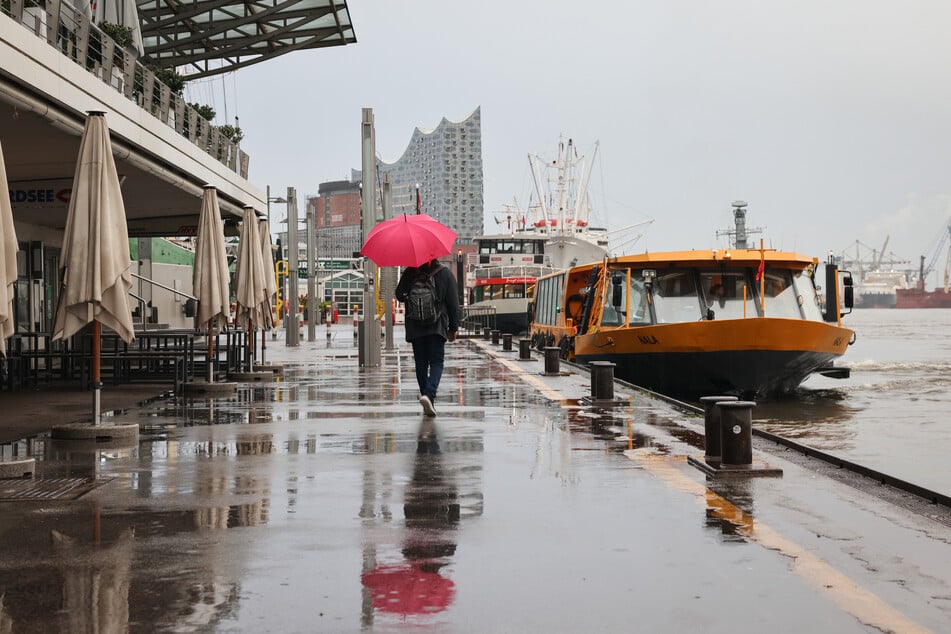 Am Wochenende wird das Wetter in Hamburg wechselhaft: Regen steht auf dem Plan. (Archivfoto)