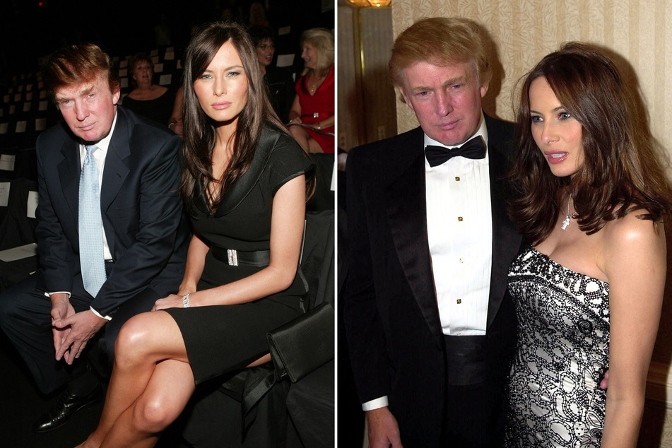 A former aide and friend of Melania Trump's (r.) recently pointed out that there are "discrepancies" between her and Donald Trump's proposed relationship timeline.