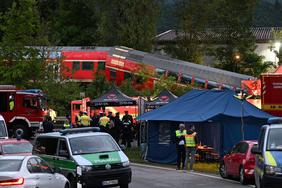 Bei dem Zugunglück in Garmisch-Partenkirchen starben fünf Menschen.