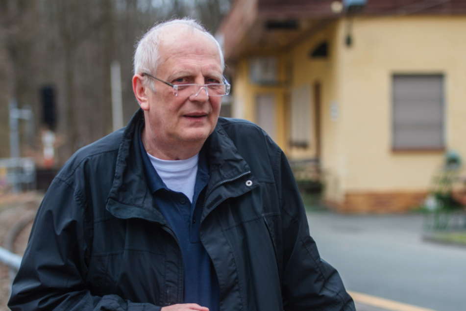 Parkeisenbahn-Chef Matthias Dietel (65) blickt ernüchtert auf 2020 zurück.