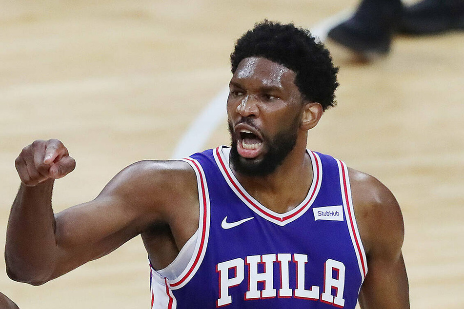 Joel Embiid joined Allen Iverson as the only two players to score 7,000 points in their first 300 games for the Sixers.