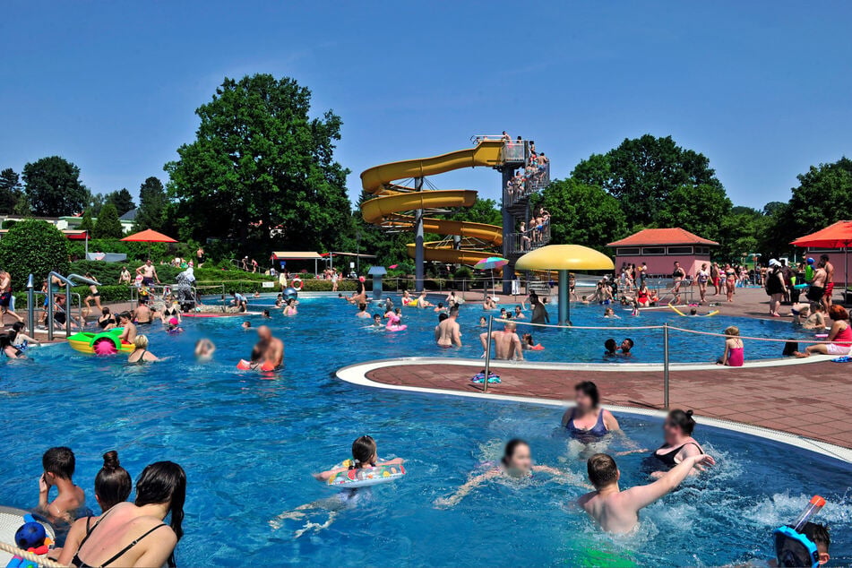 Das Gablenzer Freibad startet als eines der ersten Chemnitzer Freibäder in die Saison. (Archivfoto)