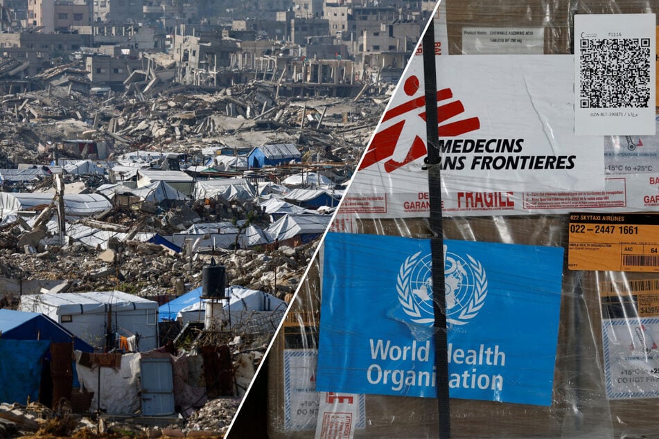 Israel announces shock move to ban dozens of aid organizations from Gaza