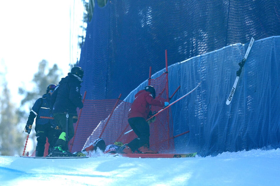 Am 29. November 2023 stürzte Broderick Thompson (32) beim Abfahrtstraining in Beaver Creek schwer. (Archivfoto)