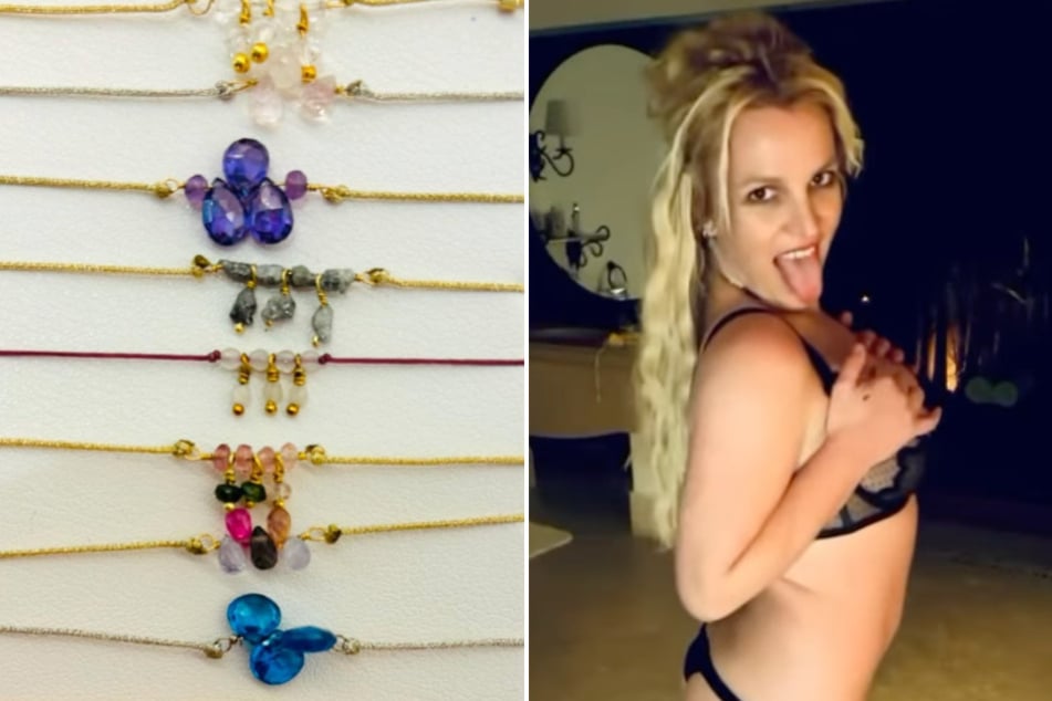 Britney Spears teases upcoming jewelry line and nearly shows all in risqué Instagram videos!