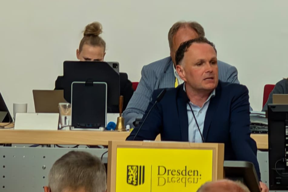 Linken-Fraktionschef André Schollbach (47).