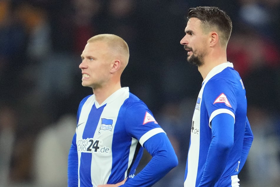 Smail Prevljak (30, r.) verlässt Hertha nach zwei Jahren.
