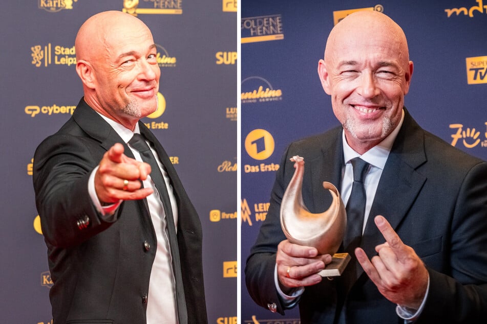 Im vergangenen Jahr feierten "Unheilig" bei der Goldenen Henne ihr Comeback. Diesmal ging der Graf direkt selbst mit dem Preis nach Hause.