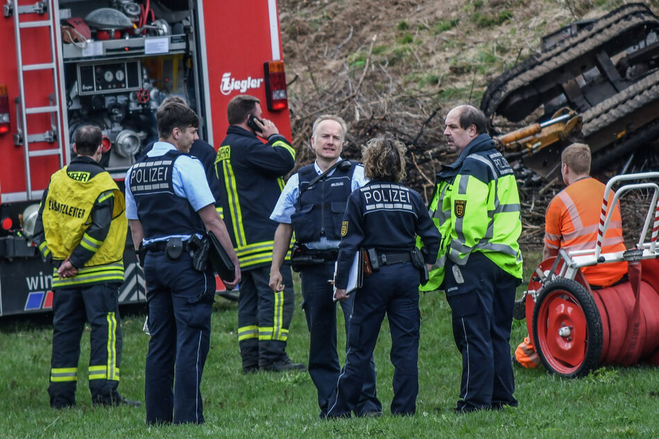 Baggerfahrer (†93) stirbt bei Arbeitsunfall
