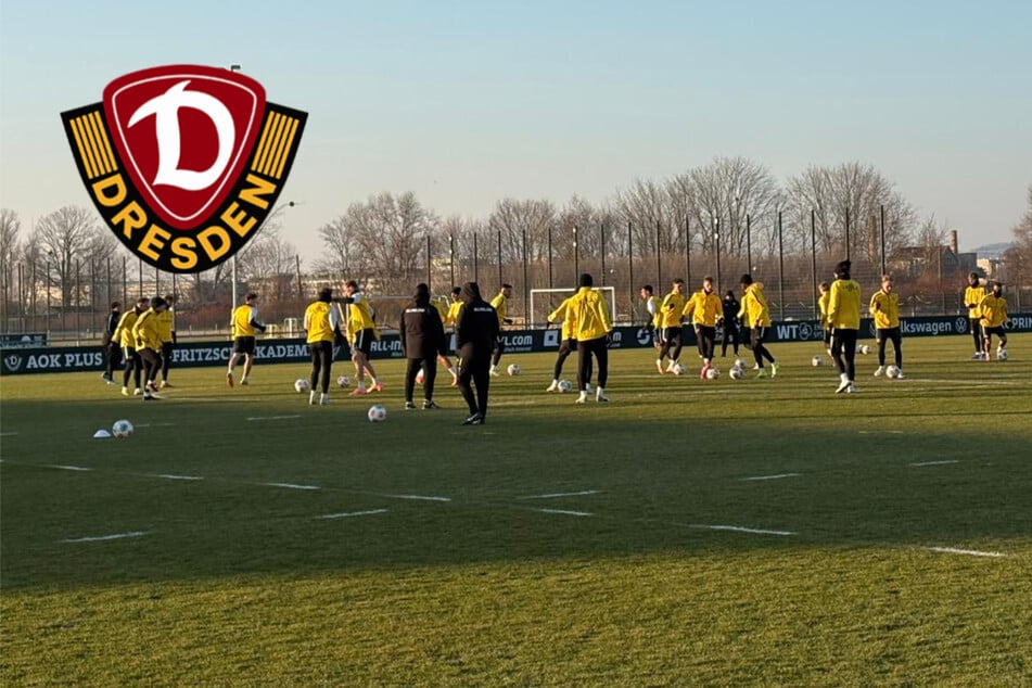 Dynamo-Dresden-Blog: Eitel Sonnenschein im Training, zwei Grippe-Erkrankte zurück