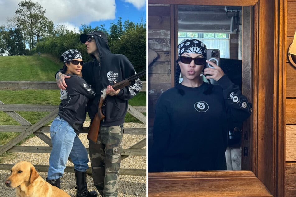 Kourtney Kardashian lives out farm life fantasy with hubby Travis Barker