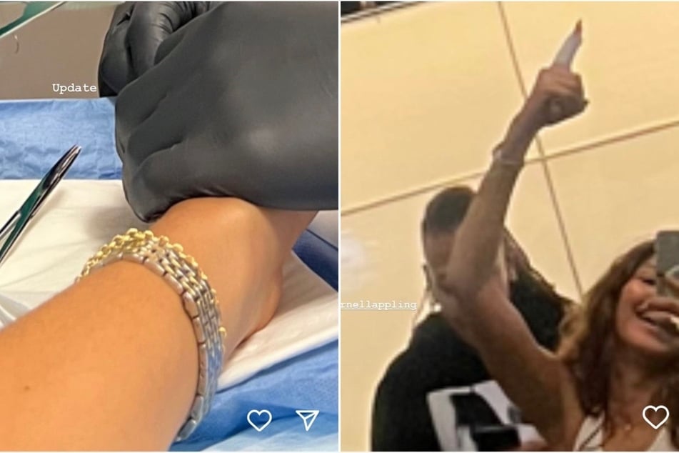 Zendaya shared snaps of an injury she got from cutting herself in the kitchen.