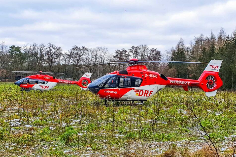 Ein 85-Jähriger wurde bei einem Autounfall schwer verletzt.