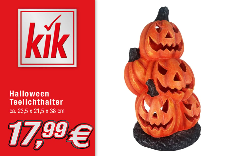 Halloween Teelichthalter